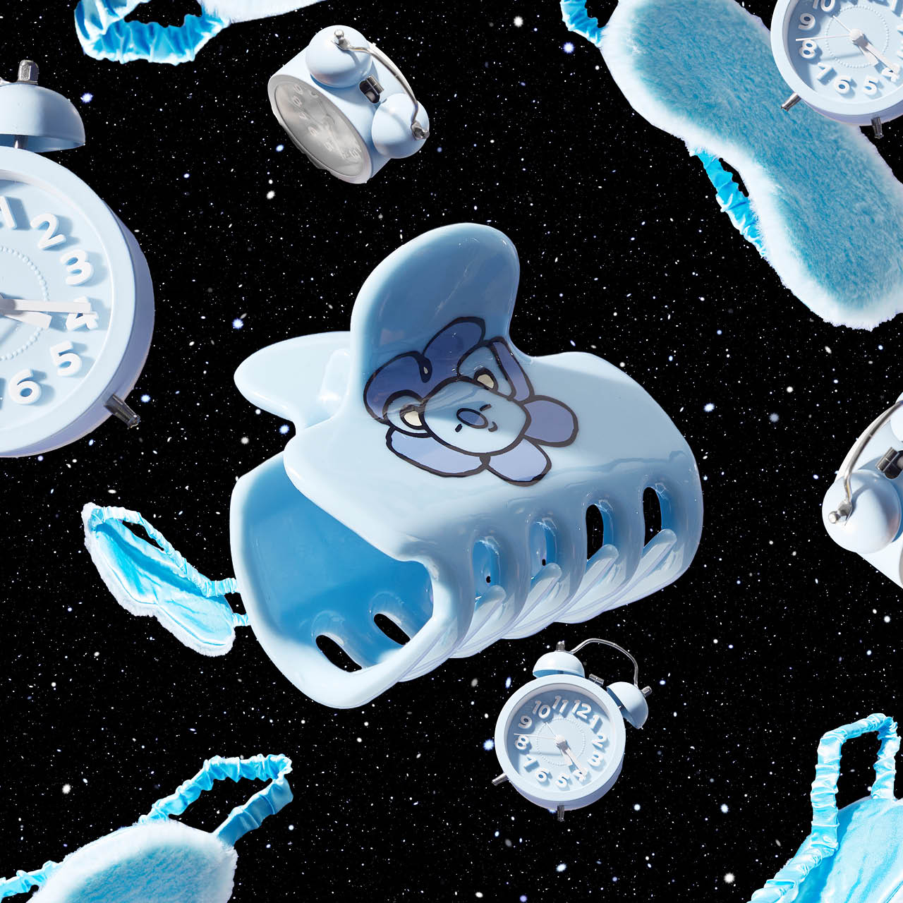 Kitsch x BT21 Lot de pinces à cheveux