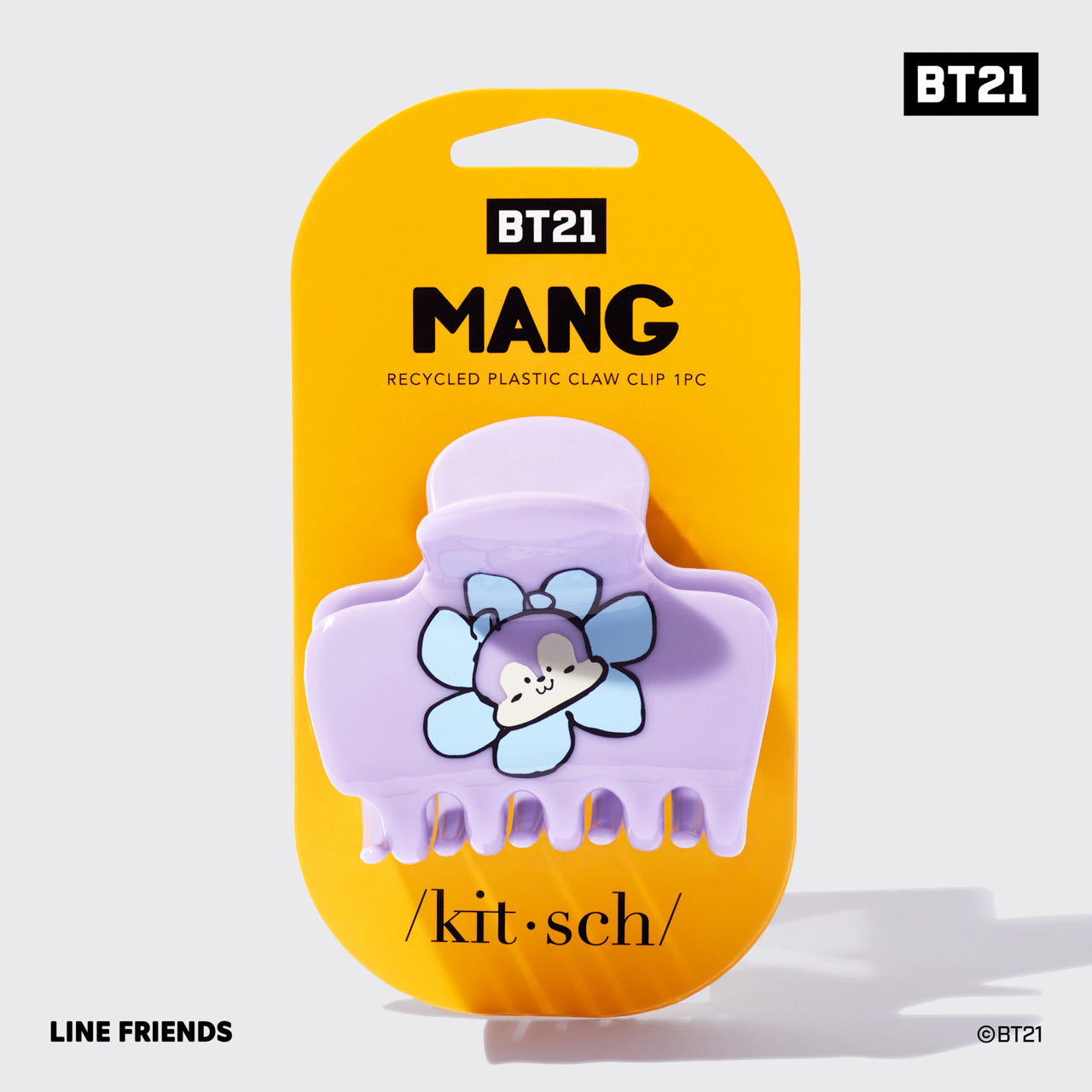 Kitsch x BT21 Lot de pinces à cheveux