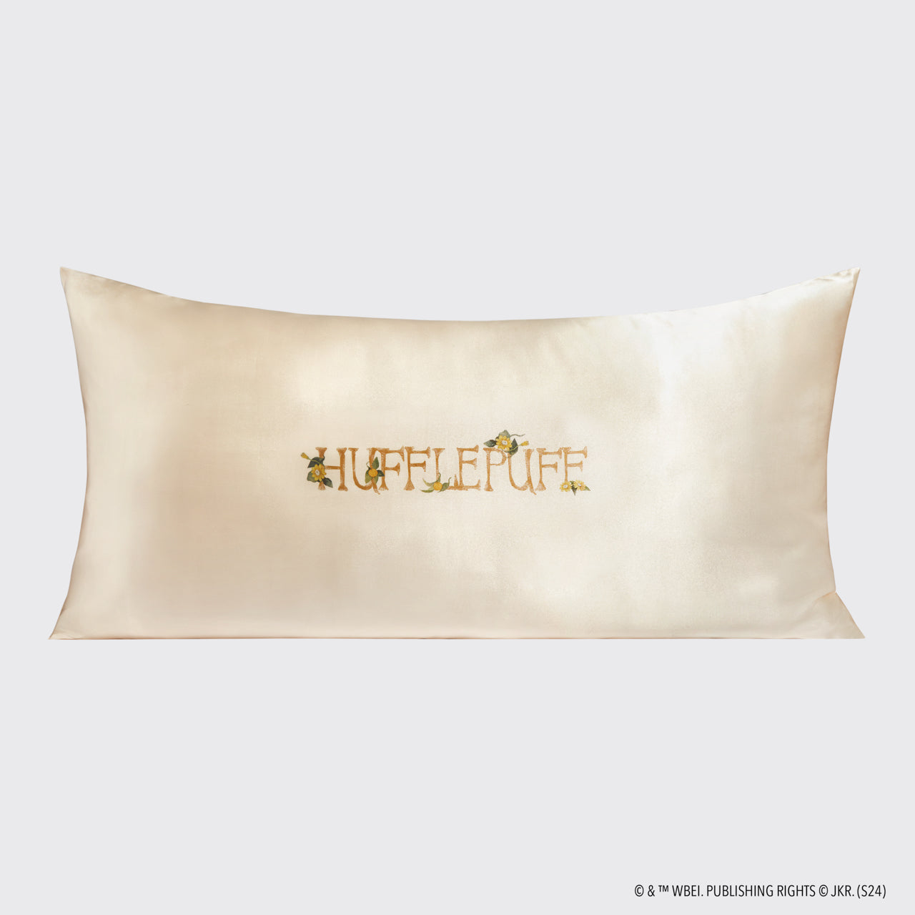 Kitsch x Harry Potter Funda de Almohada de Satén Hufflepuff - King