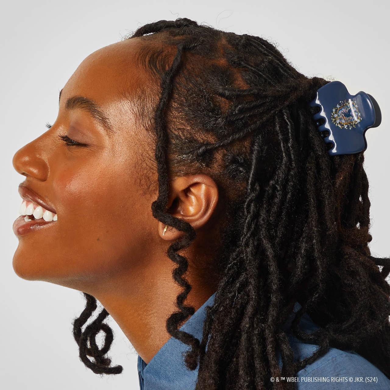 Kitsch x Harry Potter Cloud Claw Clip in Ravenclaw