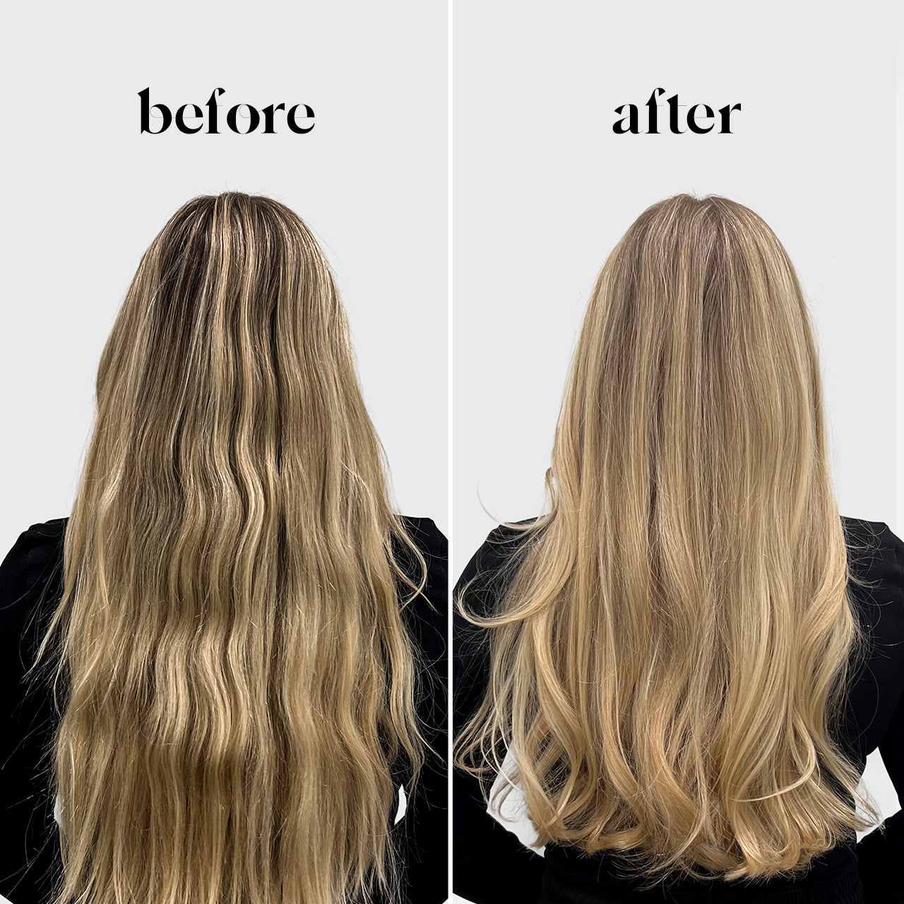 Conditionneur tonique violet pour cheveux colorés et gris