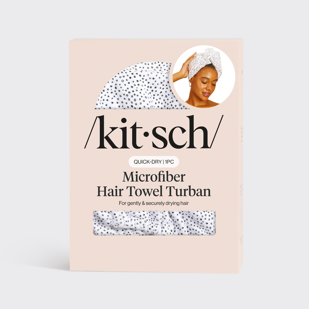 Toalla de microfibra para el pelo - Micro Dot