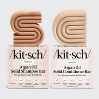 Combo di shampoo e balsamo riparatori all'olio di Argan