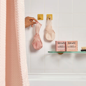 Kitsch Bar Saver Bag - Terracotta - Castor Oil Shampoo