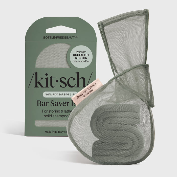 Sacchettino porta shampoo - Rosmarino e biotina - Verde