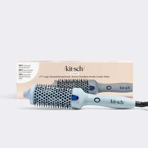 Haze Blue Volumizing Thermal Round Brush - Large