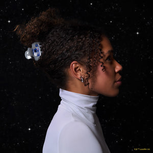 Star Wars™ & Kitsch Clip glitterata Nuvola in R2-D2