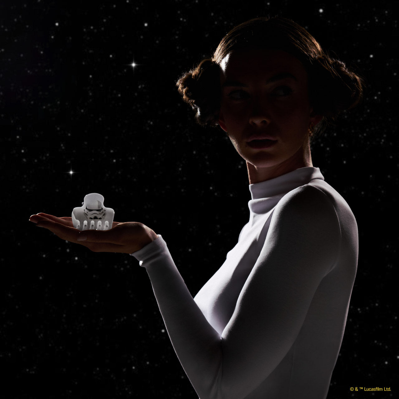 Star Wars™ & Kitsch Clip glitterata Nuvola in Stormtrooper