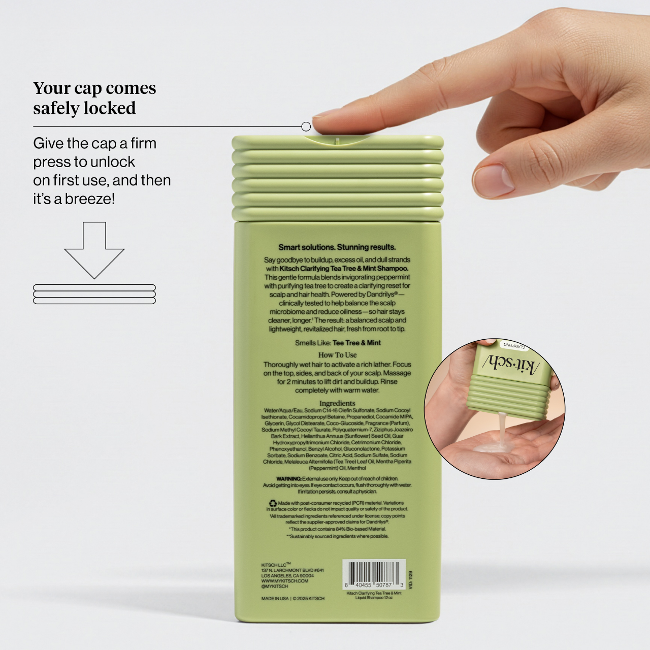 Clarifying Tea Tree & Mint Shampoo & Conditioner Combo