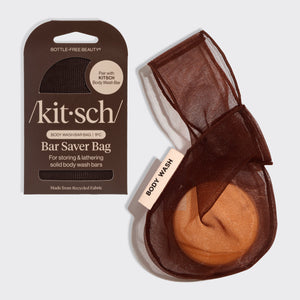Bolsa para gel de baño en barra - Chocolate