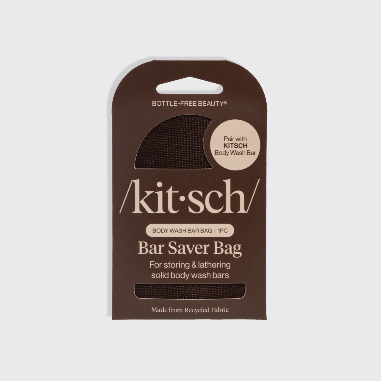 Bolsa para gel de baño en barra - Chocolate