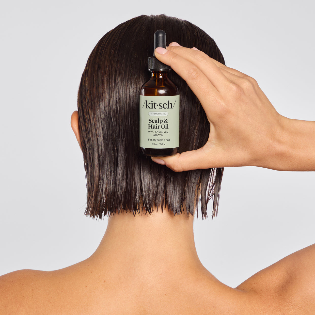 Olio rinforzante per cuoio capelluto e capelli al rosmarino con biotina 3 confezioni