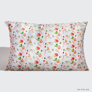 Federa in raso elfo x Kitsch - Periwinkle Christmas