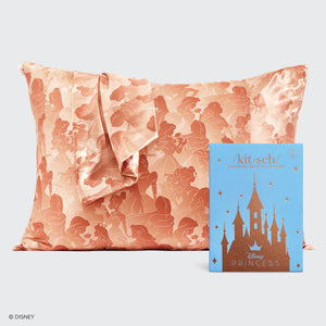 Funda de almohada de satén Kitsch x Disney - Princesas Disney