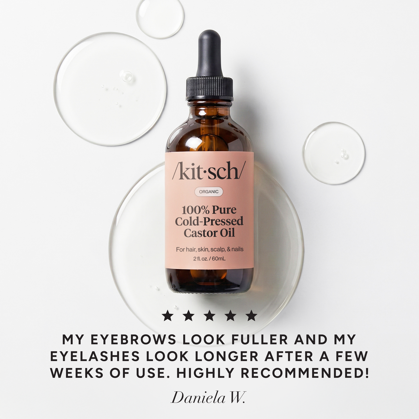 Olio di ricino puro al 100% - Confezione da 3