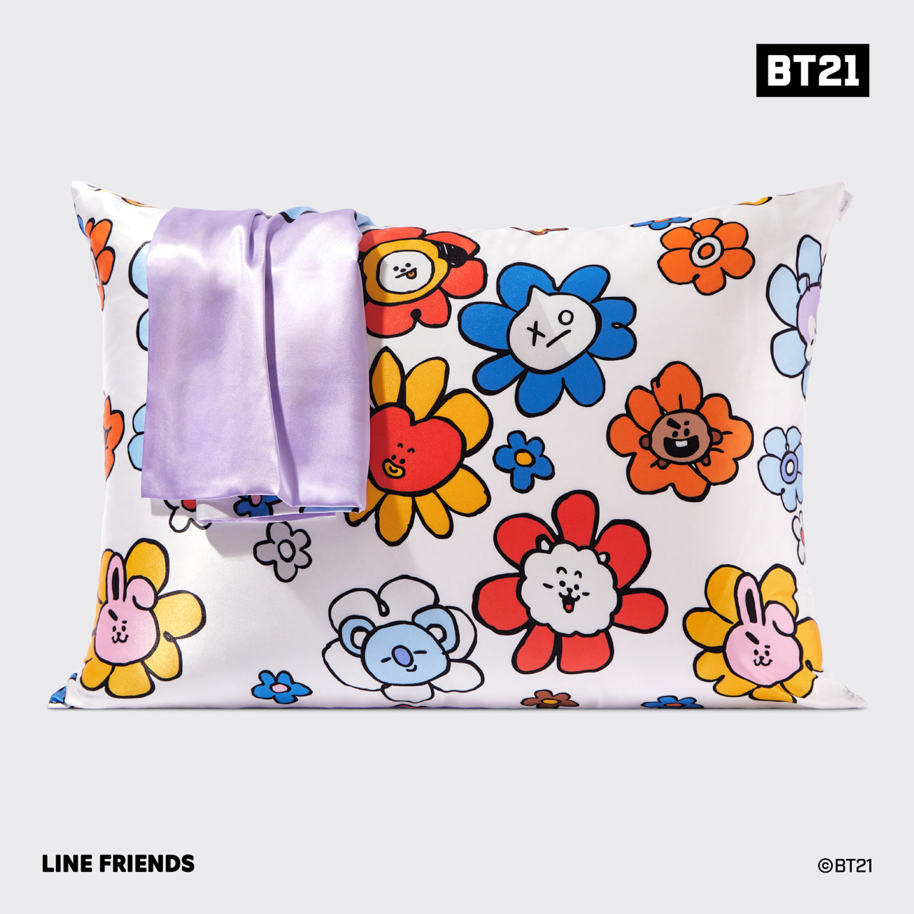 Federa in raso Kitsch x BT21 - MANG