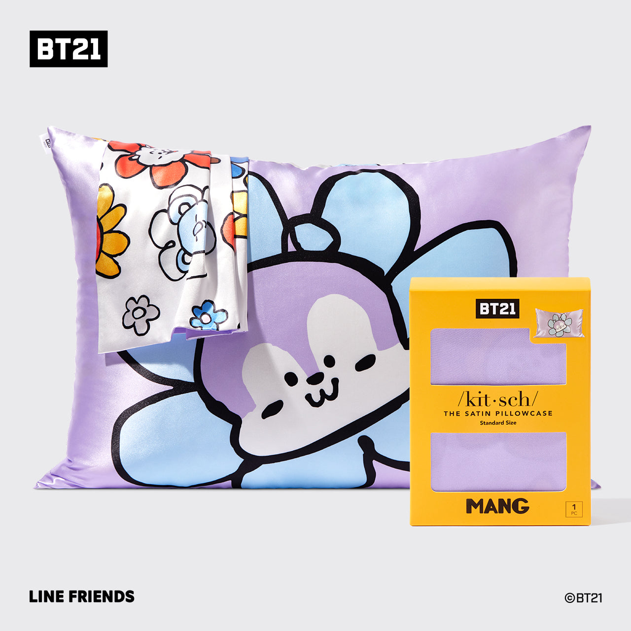 Federa in raso Kitsch x BT21 - MANG