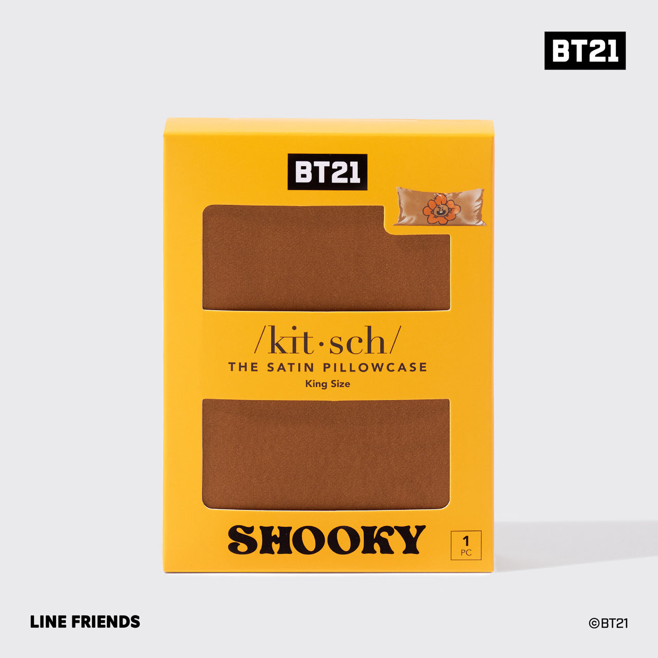 Kitsch x BT21 Taie d'oreiller - SHOOKY | King