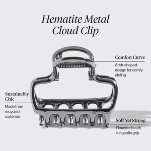 Clip a nuvola metallica - Ematite