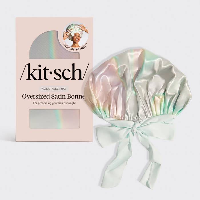Bonnet oversize en satin - Aura