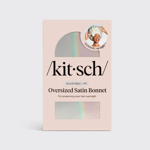 Bonnet oversize en satin - Aura