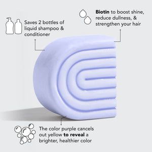Purple Toning Shampoo & Conditioner Combo for Color-Treated & Grey Hair