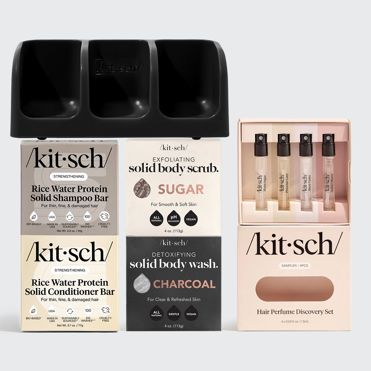 自制洗发水和护发素盒套装