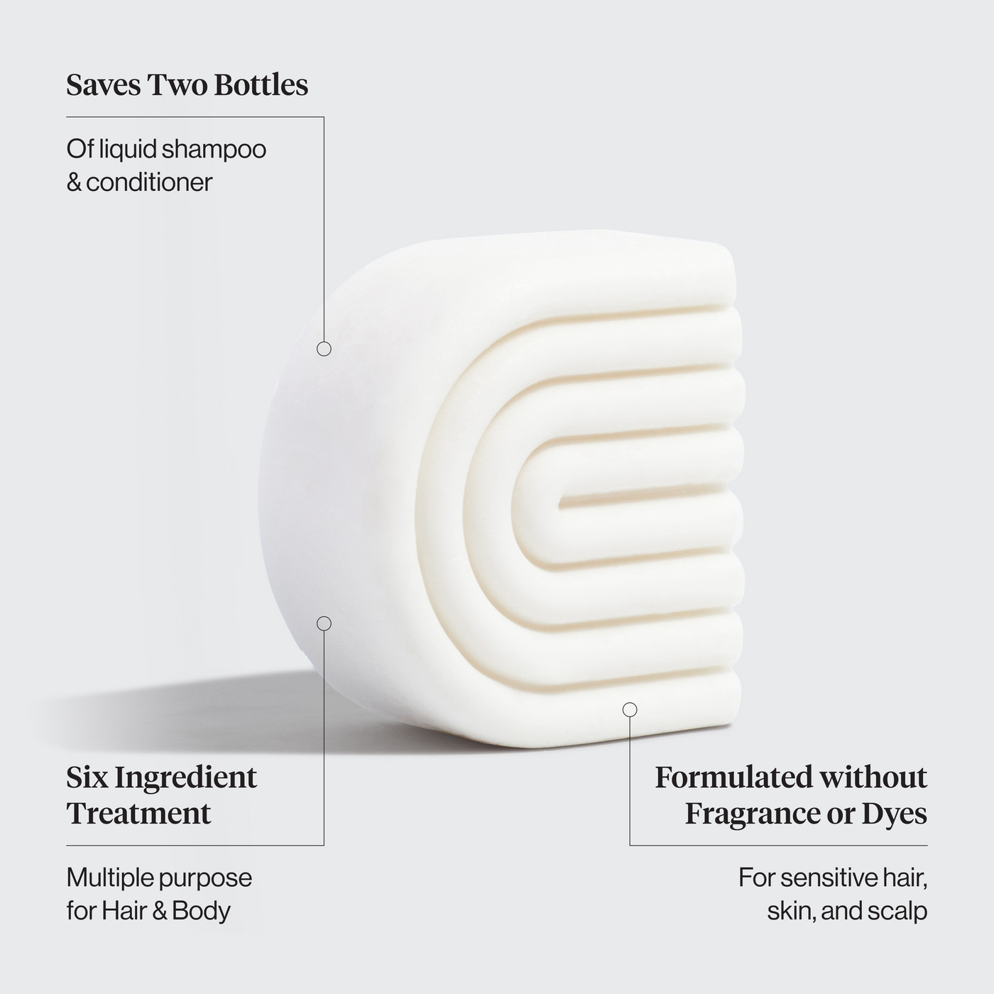 Combo de champú y acondicionador ultrasensible