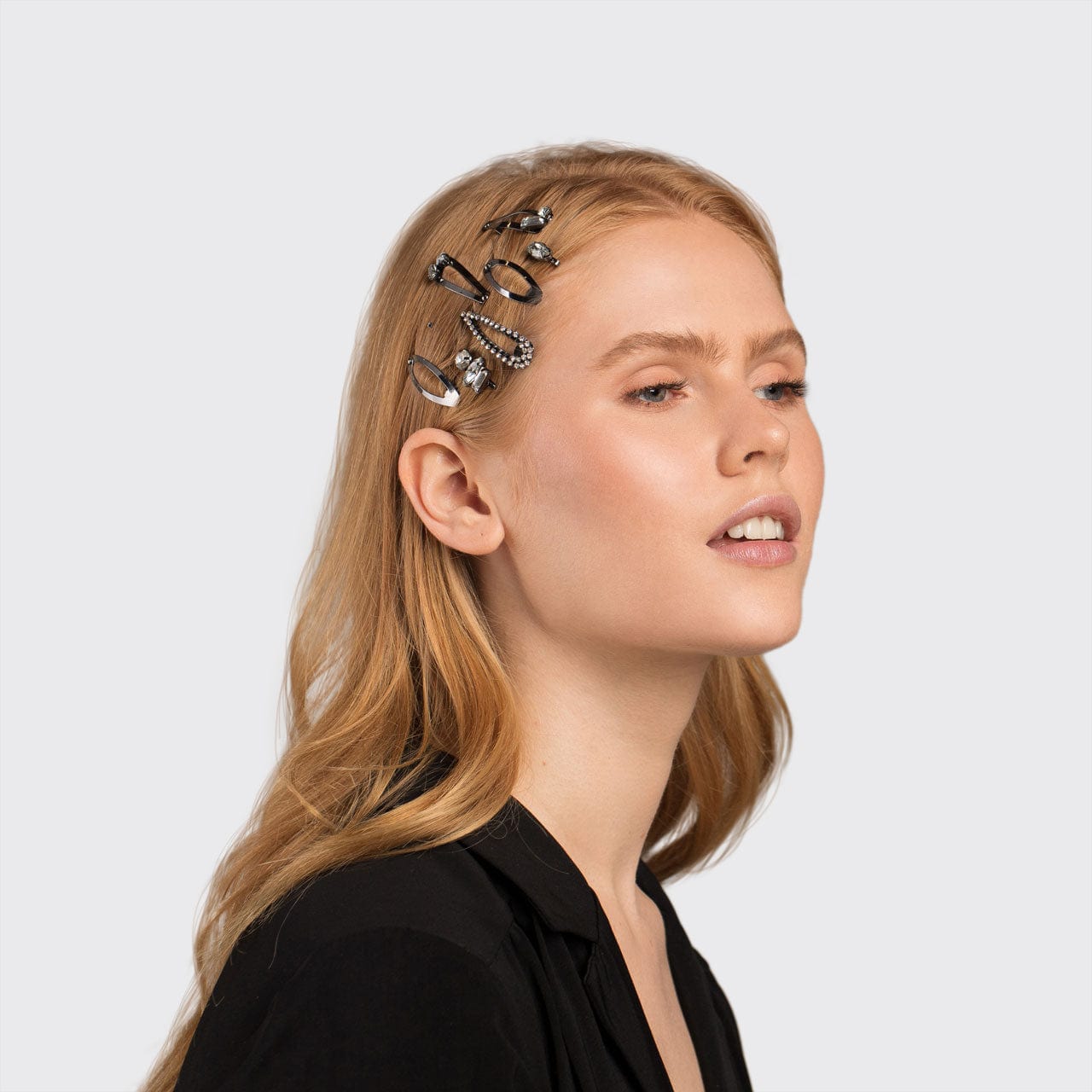 微型可堆叠卡扣 7 件套 - 赤铁矿色