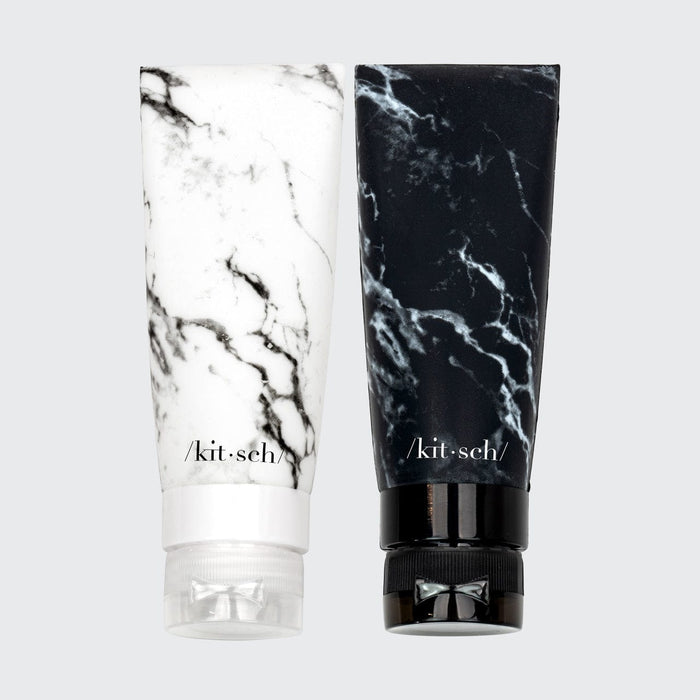 Refillable Silicone Bottle 2pc Set