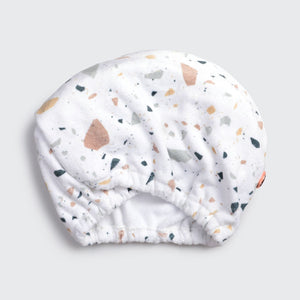 Quick Dry Hair Towel - Terrazzo